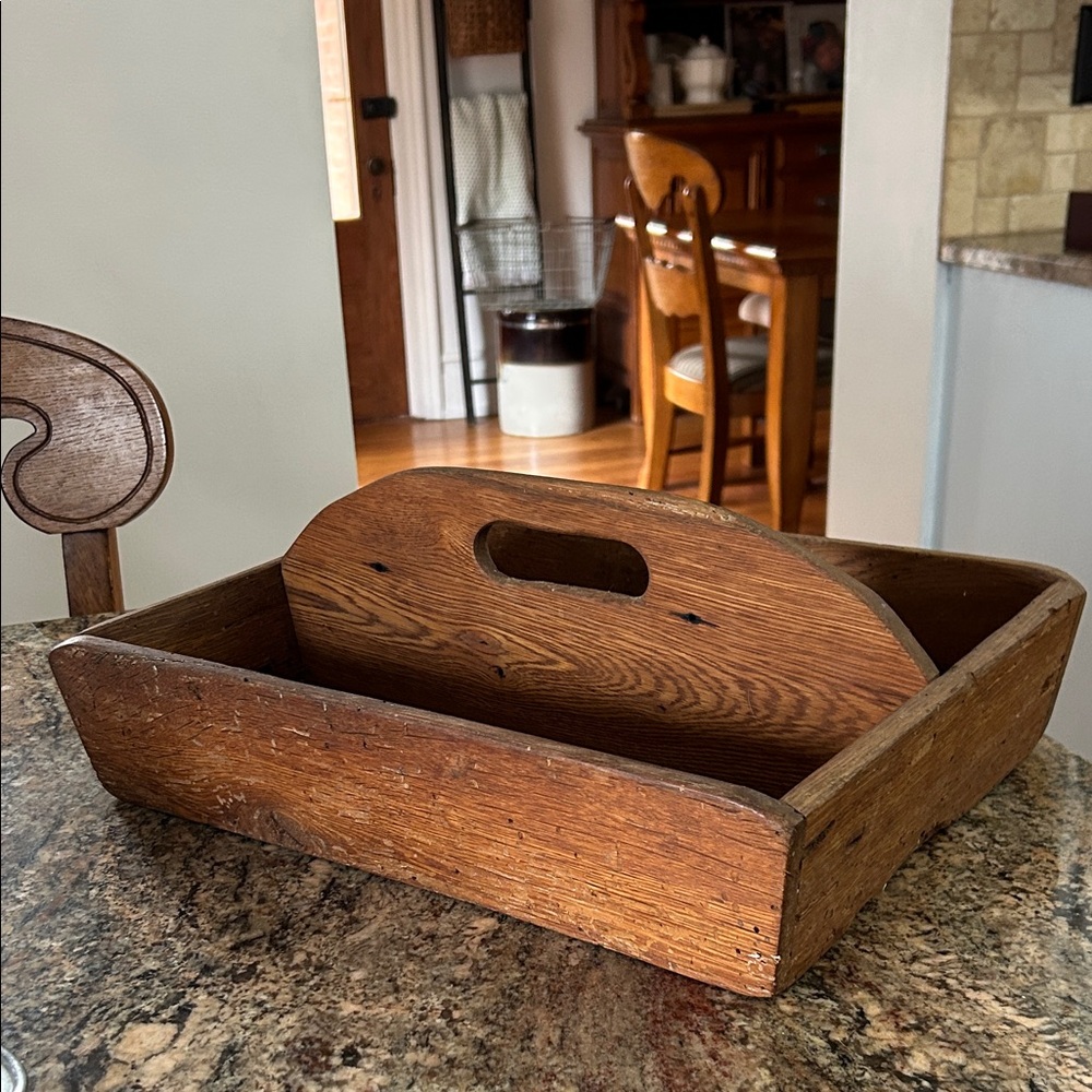 Rustic Primitive Wooden Carrying Tray